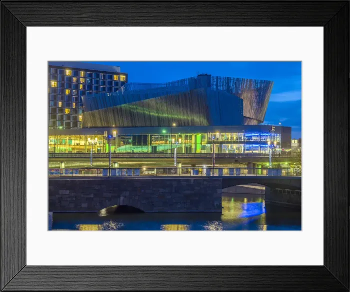 Framed Print : Sweden, Stockholm, Stockholm Congress Center, by architecture firm White, dusk Framed Print : Sweden, Stockholm, Stockholm Congress Center, by architecture firm White, dusk
