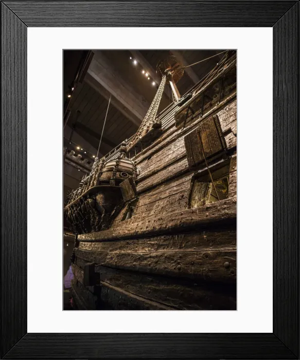Framed Print : Sweden, Stockholm, Djurgarden, Vasamuseet, museum containing a 17th century ship Framed Print : Sweden, Stockholm, Djurgarden, Vasamuseet, museum containing a 17th century ship