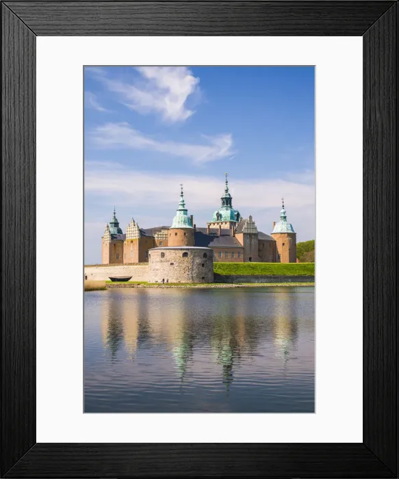 Framed Print : Sweden, Southeast Sweden, Kalmar, Kalmar Slott castle Framed Print : Sweden, Southeast Sweden, Kalmar, Kalmar Slott castle