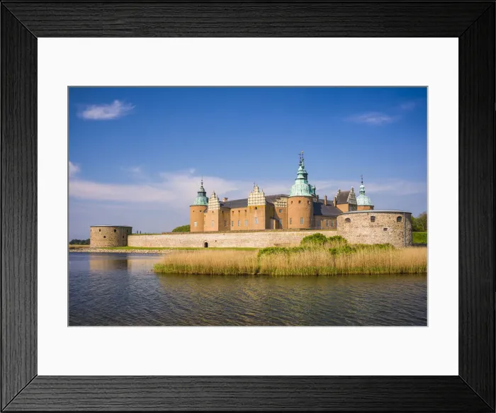 Framed Print : Sweden, Southeast Sweden, Kalmar, Kalmar Slott castle Framed Print : Sweden, Southeast Sweden, Kalmar, Kalmar Slott castle
