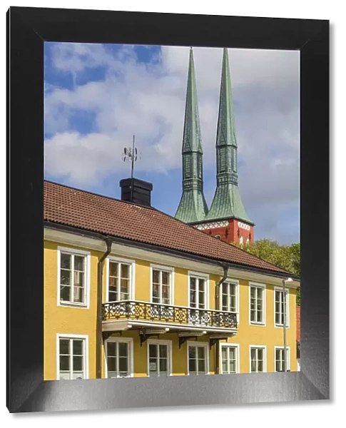 Sweden, Southeast Sweden, Vaxjo, Vaxjo kyrka church, exterior