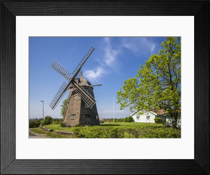 Framed Print : May 2019. Europe, European, Northern Europe, Oland