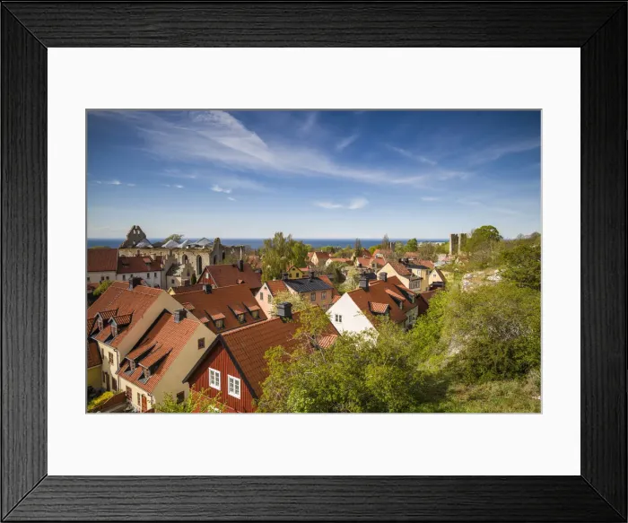 Framed Print : May 2019. Europe, European, Gotland, Gotland Island Framed Print : May 2019. Europe, European, Gotland, Gotland Island