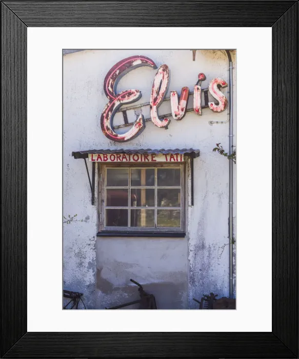 Framed Print : Sweden, Faro Island, Faro Broskogs, Creperie Tati-Kutens Bensin Framed Print : Sweden, Faro Island, Faro Broskogs, Creperie Tati-Kutens Bensin