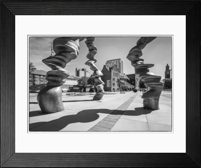 Framed Print : Sweden, Scania, Malmo, Malmo Konsthall, contemporary art space, exterior sculpture Framed Print : Sweden, Scania, Malmo, Malmo Konsthall, contemporary art space, exterior sculpture