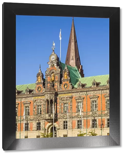 Sweden, Scania, Malmo, Stortorget square, Radhuset, city hall