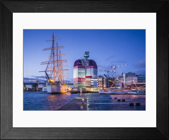 Framed Print : Sweden, Vastragotland and Bohuslan, Gothenburg, Goteborgs-Utkiken building Framed Print : Sweden, Vastragotland and Bohuslan, Gothenburg, Goteborgs-Utkiken building