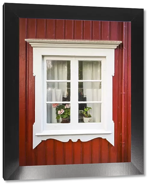 Sweden, Bohuslan, Smogen, house detail