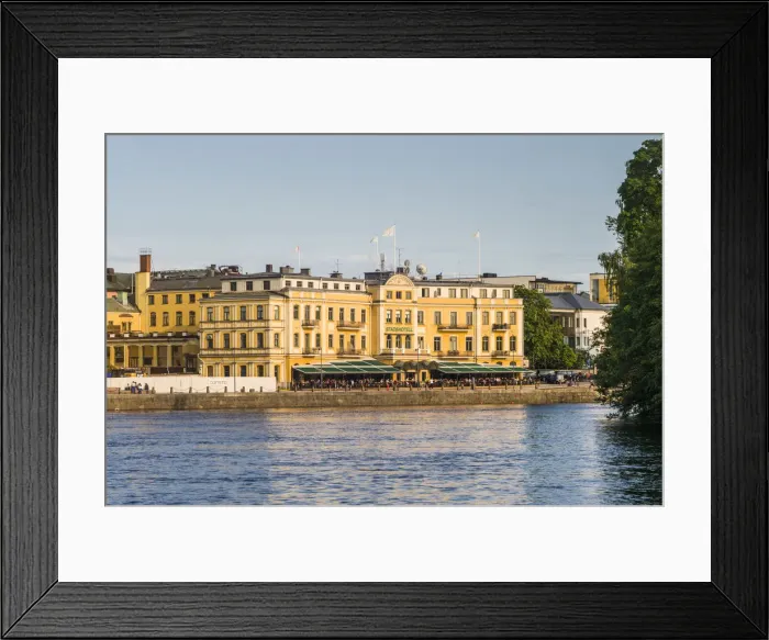 Framed Print : Sweden, Varmland, Karlstad, Stadshotell hotel