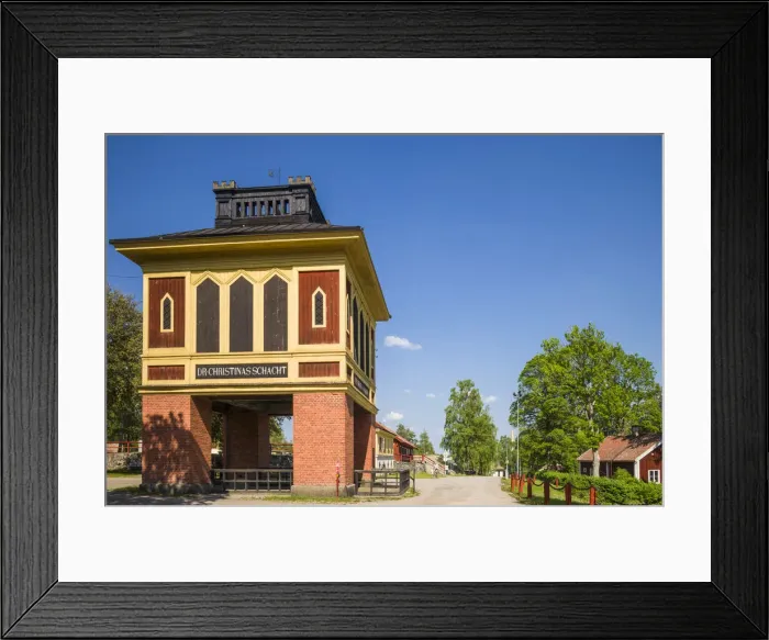 Framed Print : Sweden, Vastmanland, Sala, Sala Silvergruva silver mine Framed Print : Sweden, Vastmanland, Sala, Sala Silvergruva silver mine