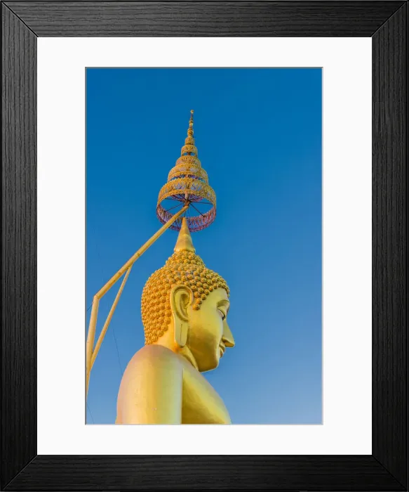 Framed Print : Statue at The Tiger Cave Temple, Krabi Province, Thailand Framed Print : Statue at The Tiger Cave Temple, Krabi Province, Thailand