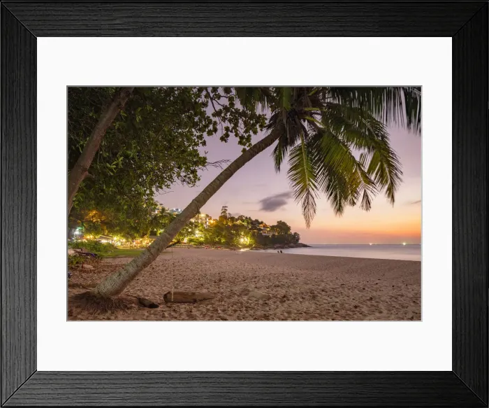 Framed Print : Surin Beach at sunset, Phuket, Thailand Framed Print : Surin Beach at sunset, Phuket, Thailand