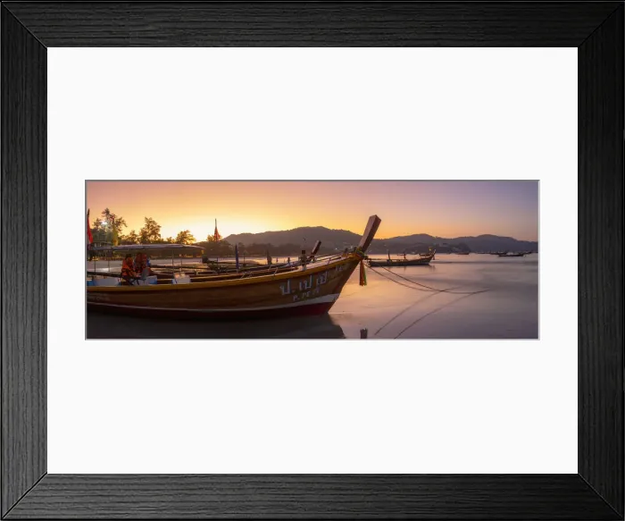 Framed Print : Kata Beach at sunrise, Phuket, Thailand Framed Print : Kata Beach at sunrise, Phuket, Thailand