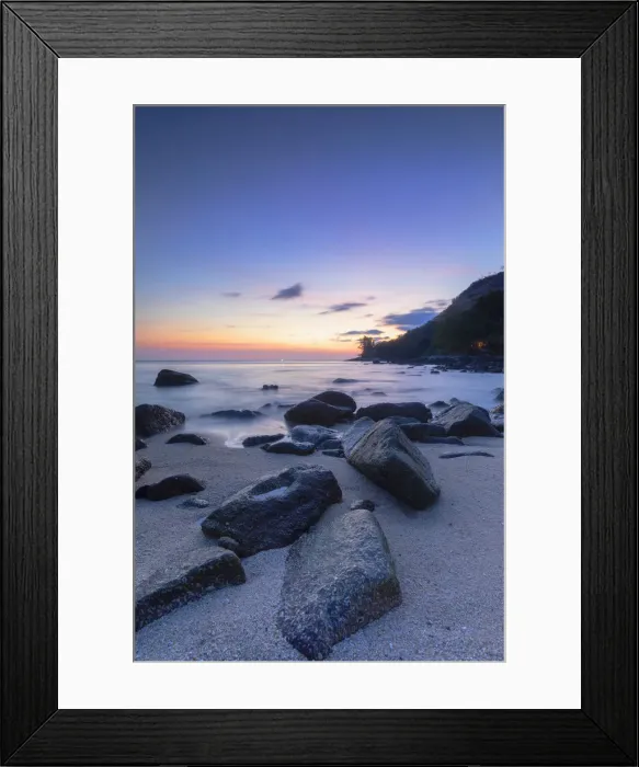 Framed Print : Ao Sane Beach at sunset, Phuket, Thailand Framed Print : Ao Sane Beach at sunset, Phuket, Thailand