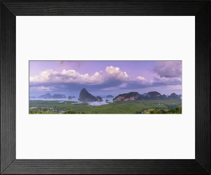 Framed Print : Ao Phang-nga National Park, Phang Nga Province, Thailand Framed Print : Ao Phang-nga National Park, Phang Nga Province, Thailand
