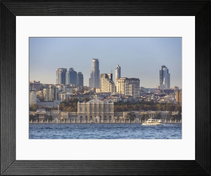 Framed Print : Dolmabahce Palace, Besiktas, Istanbul, Turkey Framed Print : Dolmabahce Palace, Besiktas, Istanbul, Turkey