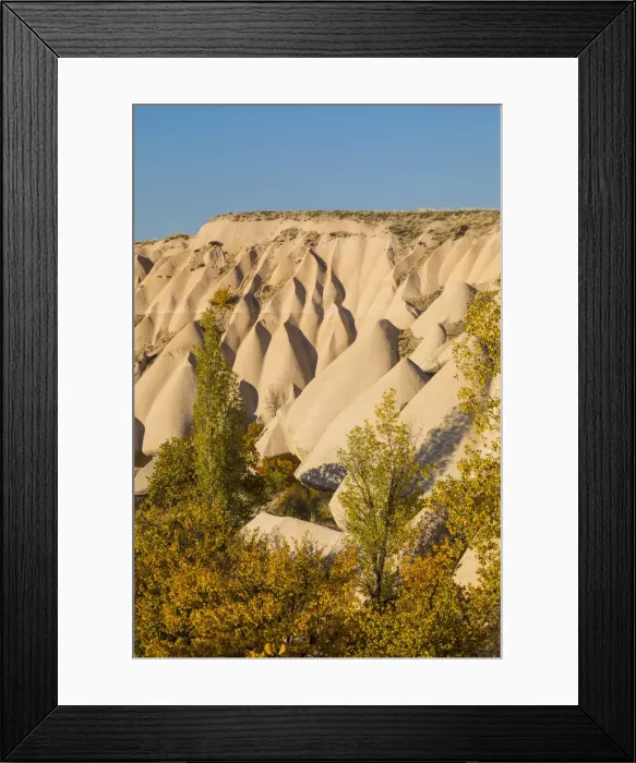 Framed Print : Uchisar, near Goreme, Cappadocia, Nevsehir Province, Central Anatolia, Turkey