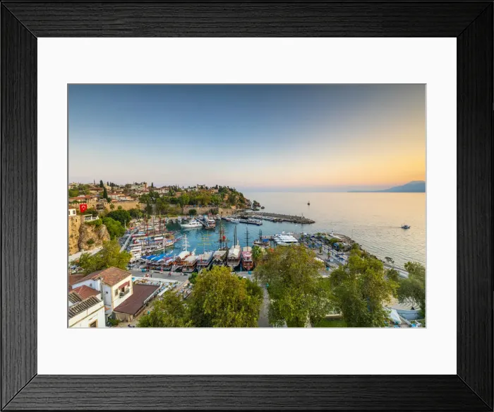 Framed Print : Old Harbour, Kaleici, Antalya, Turkey Framed Print : Old Harbour, Kaleici, Antalya, Turkey
