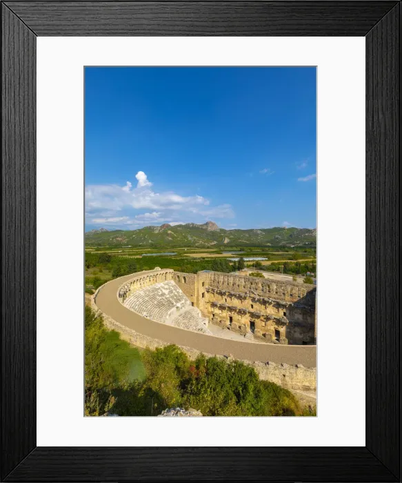 Framed Print : Aspendos Amphitheatre, Antalya, Turkey Framed Print : Aspendos Amphitheatre, Antalya, Turkey