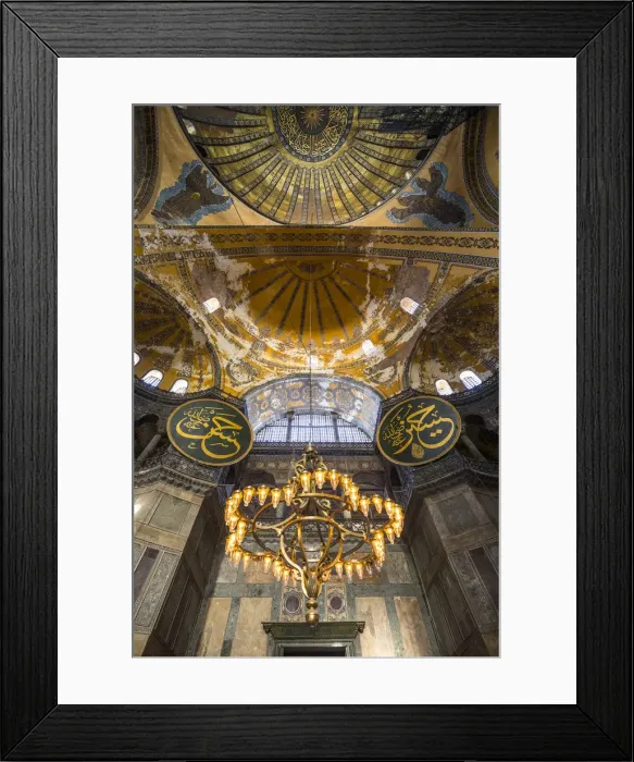 Framed Print : Hagia Sofia (Byzantine basilica and UNESCO World Heritage Site), Sultanahmet, Istanbul Framed Print : Hagia Sofia (Byzantine basilica and UNESCO World Heritage Site), Sultanahmet, Istanbul