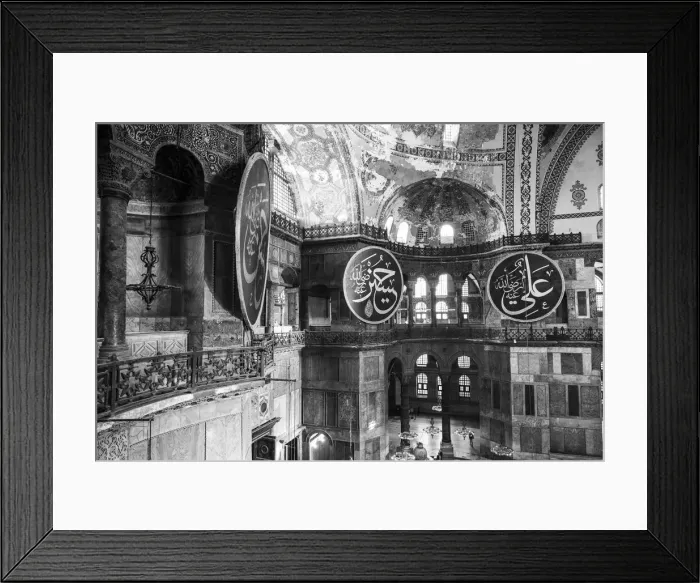 Framed Print : Hagia Sofia (Byzantine basilica and UNESCO World Heritage Site), Sultanahmet, Istanbul Framed Print : Hagia Sofia (Byzantine basilica and UNESCO World Heritage Site), Sultanahmet, Istanbul