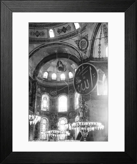 Framed Print : Hagia Sofia (Byzantine basilica and UNESCO World Heritage Site), Sultanahmet, Istanbul Framed Print : Hagia Sofia (Byzantine basilica and UNESCO World Heritage Site), Sultanahmet, Istanbul