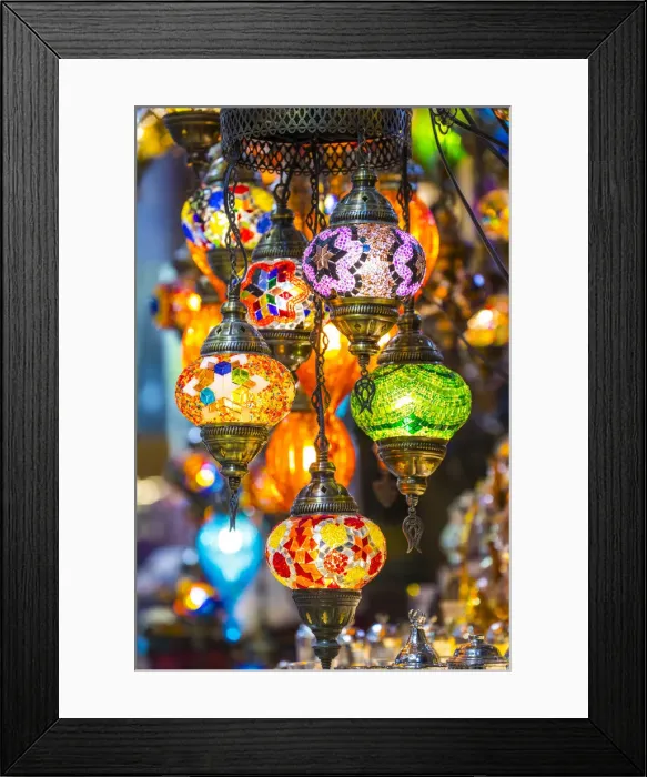 Framed Print : Lantern shop in the Grand Bazaar, Istanbul, Turkey Framed Print : Lantern shop in the Grand Bazaar, Istanbul, Turkey