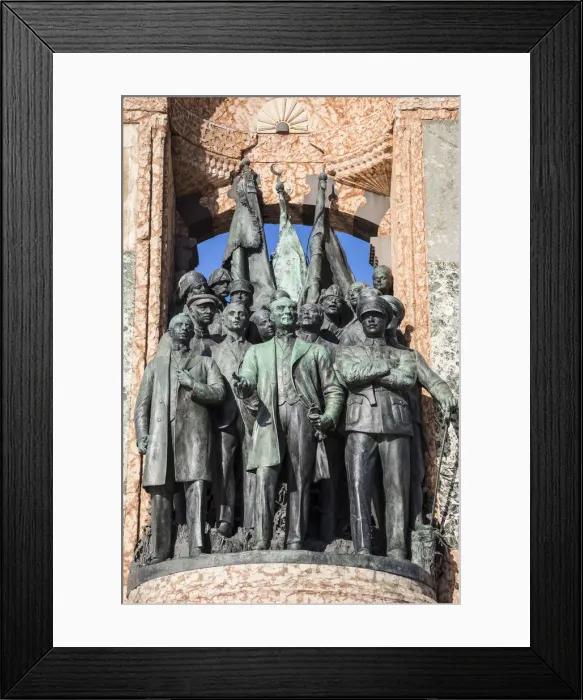Framed Print : Monument at Taksim Square, Istanbul, Turkey Framed Print : Monument at Taksim Square, Istanbul, Turkey
