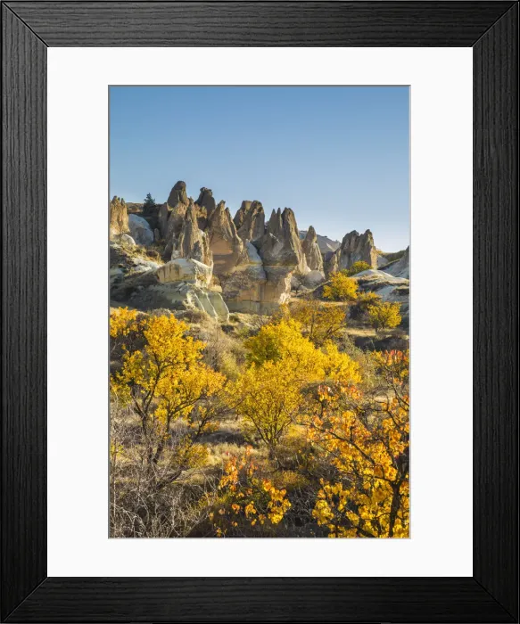 Framed Print : Goreme, Cappadocia, Nevsehir Province, Central Anatolia, Turkey