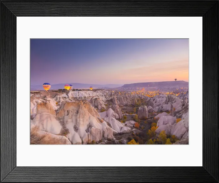 Framed Print : Goreme, Cappadocia, Nevsehir Province, Central Anatolia, Turkey
