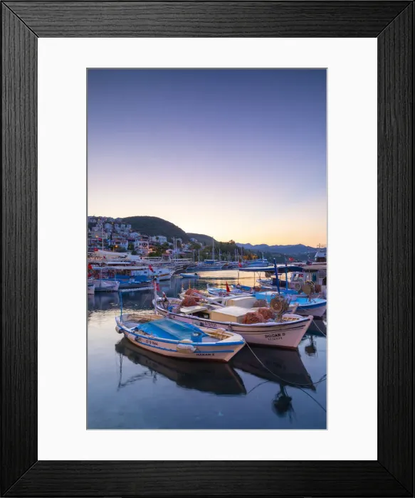 Framed Print : Kas Harbour, Kas, Turkey Framed Print : Kas Harbour, Kas, Turkey