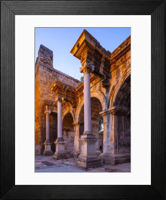 Framed Print : Hadrians Gate, Antalya, Turkey Framed Print : Hadrians Gate, Antalya, Turkey