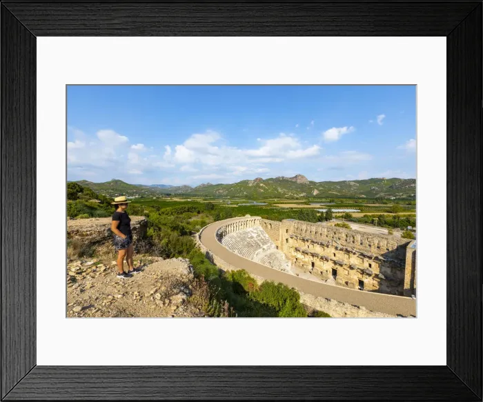 Framed Print : Aspendos Amphitheatre, Antalya, Turkey Framed Print : Aspendos Amphitheatre, Antalya, Turkey