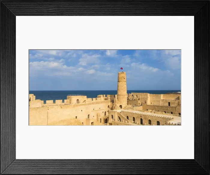 Framed Print : Tunisia, Monastir, Rabat - fortified Islamic monastry Framed Print : Tunisia, Monastir, Rabat - fortified Islamic monastry