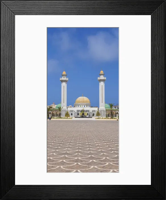 Framed Print : Tunisia, Monastir, Bourguiba mausoleum Framed Print : Tunisia, Monastir, Bourguiba mausoleum