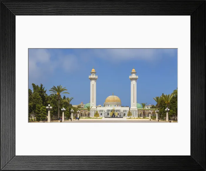 Framed Print : Tunisia, Monastir, Bourguiba mausoleum Framed Print : Tunisia, Monastir, Bourguiba mausoleum