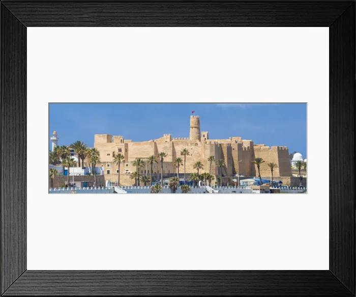 Framed Print : Tunisia, Monastir, View of fort Framed Print : Tunisia, Monastir, View of fort