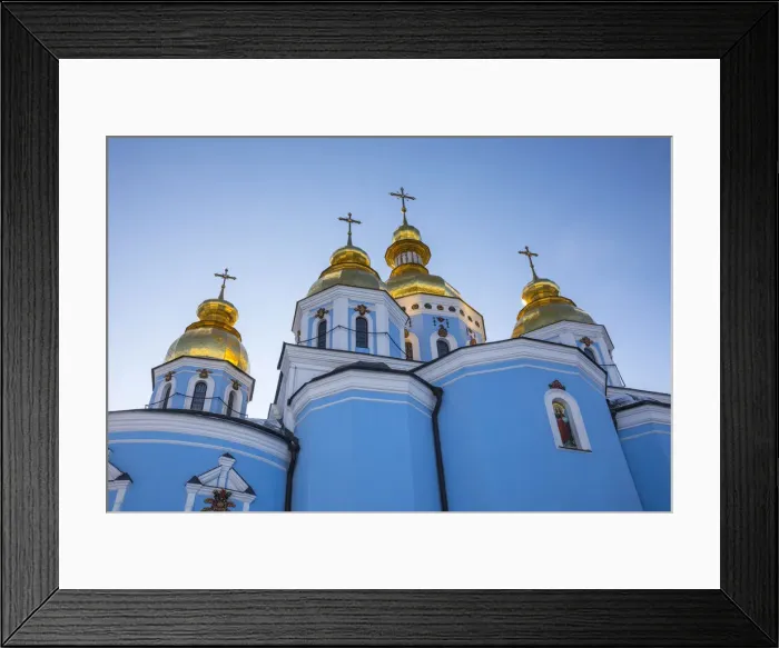 Framed Print : St. Michaels monastery, Kiev (Kyiv), Ukraine