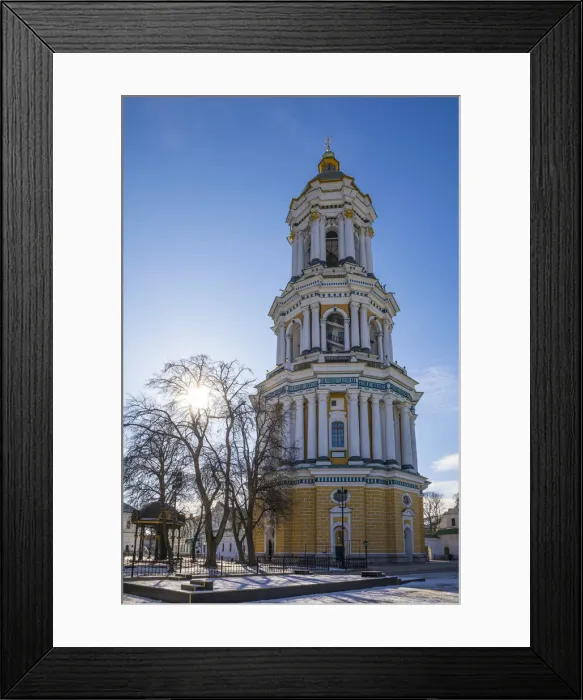 Framed Print : Great Lavra Bell Tower, Pechersk Lavra (Monastery of the Caves), Kiev (Kyiv), Ukraine Framed Print : Great Lavra Bell Tower, Pechersk Lavra (Monastery of the Caves), Kiev (Kyiv), Ukraine