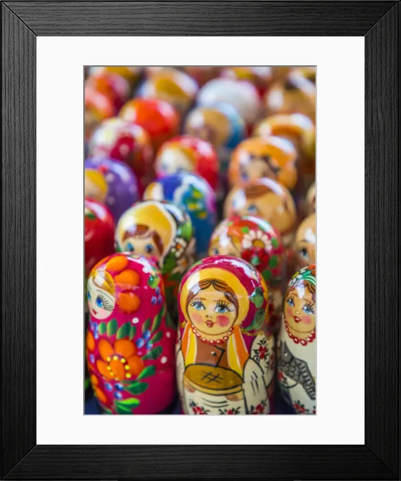 Framed Print : Russian Dolls Souvenirs, Kiev (Kyiv), Ukraine Framed Print : Russian Dolls Souvenirs, Kiev (Kyiv), Ukraine