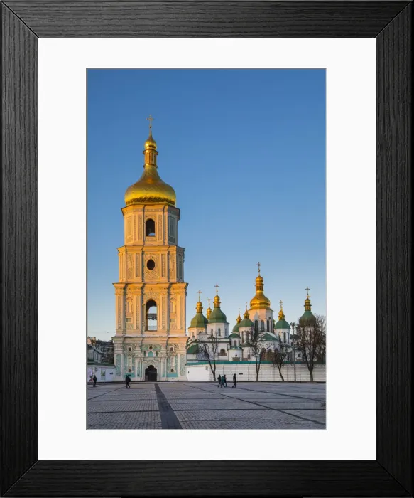 Framed Print : St. Sophias Cathedral and Bell Tower, Sofiyivska Square, Kiev (Kyiv), Ukraine Framed Print : St. Sophias Cathedral and Bell Tower, Sofiyivska Square, Kiev (Kyiv), Ukraine