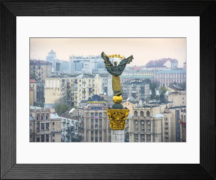 Framed Print : Statue of Berehynia Framed Print : Statue of Berehynia