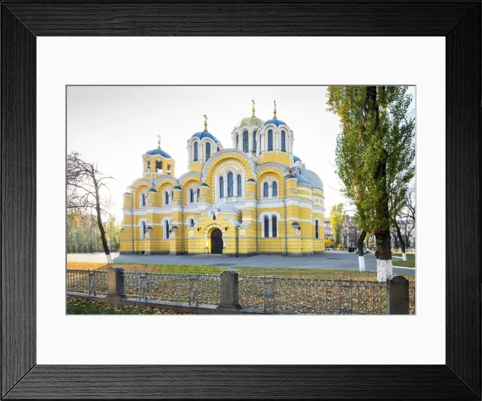 Framed Print : Ukraine, Kyiv, Saint Volodymyrs Cathedral, Mother Cathedral Of The Ukrainian Framed Print : Ukraine, Kyiv, Saint Volodymyrs Cathedral, Mother Cathedral Of The Ukrainian
