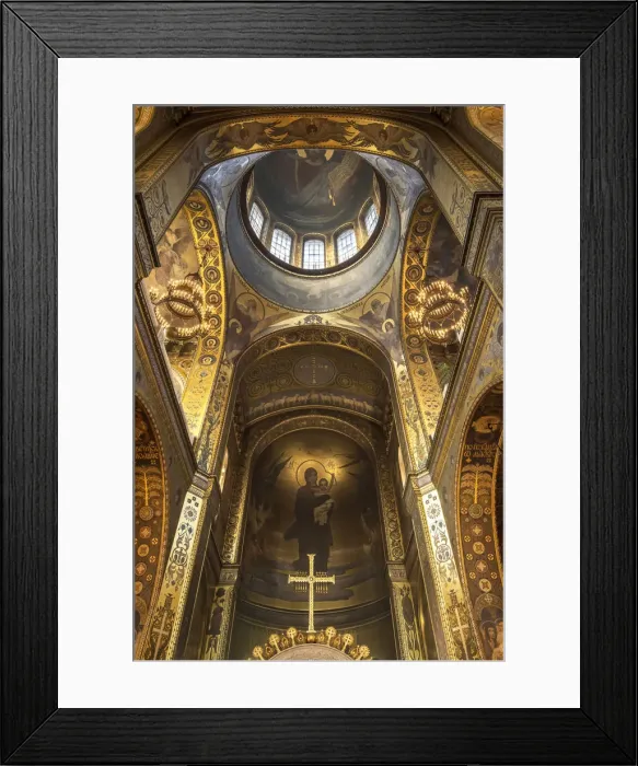 Framed Print : Ukraine, Kyiv, Saint Volodymyrs Cathedral, Mother Cathedral Of The Ukrainian