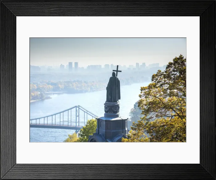 Framed Print : Ukraine, Kyiv, Saint Volodymyr Monument, Dedicated To The Great Prince of Kyiv Framed Print : Ukraine, Kyiv, Saint Volodymyr Monument, Dedicated To The Great Prince of Kyiv