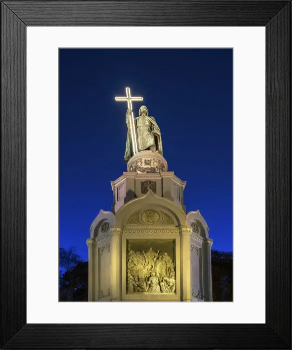 Framed Print : Ukraine, Kyiv, Saint Volodymyr Monument, Dedicated To The Great Prince of Kyiv Framed Print : Ukraine, Kyiv, Saint Volodymyr Monument, Dedicated To The Great Prince of Kyiv