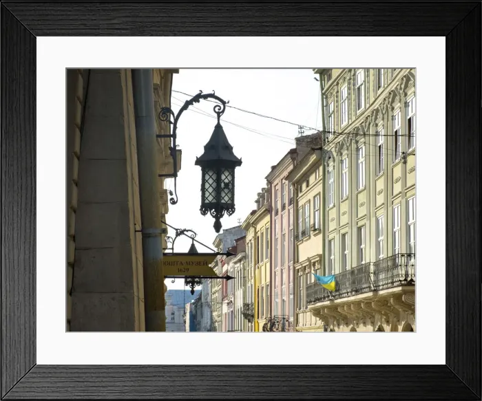 Framed Print : Ukraine, Lviv, Rynok Square, Market Square, Square Was Planned In The Second Half Of