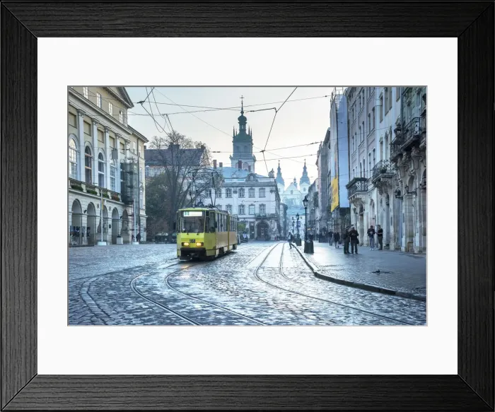 Framed Print : Ukraine, Lviv, Rynok Square, Market Square, Square Was Planned In The Second Half Of Framed Print : Ukraine, Lviv, Rynok Square, Market Square, Square Was Planned In The Second Half Of
