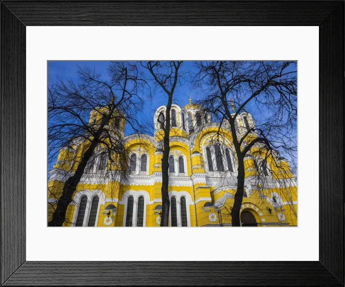 Framed Print : St. Volodymyrs Cathedral, Kiev (Kyiv), Ukraine