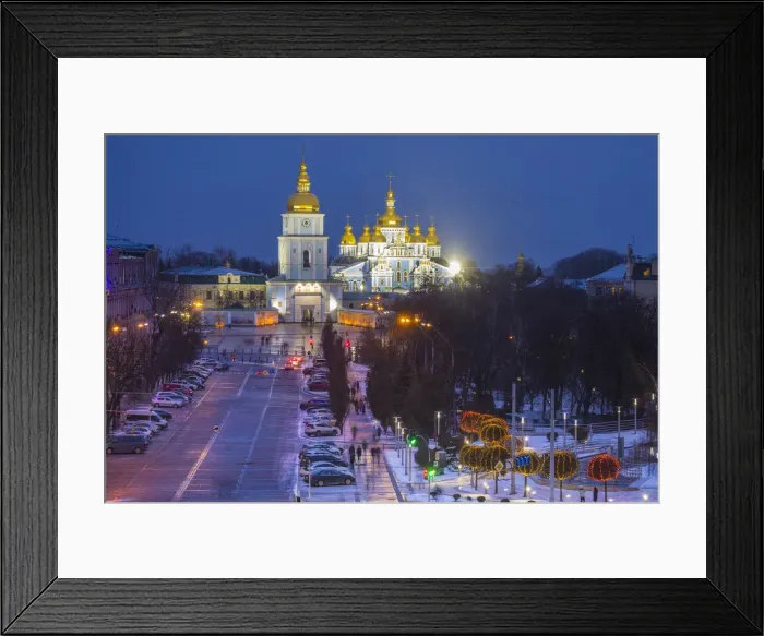 Framed Print : St. Michaels monastery, Sofiyivska Square, Kiev (Kyiv), Ukraine Framed Print : St. Michaels monastery, Sofiyivska Square, Kiev (Kyiv), Ukraine